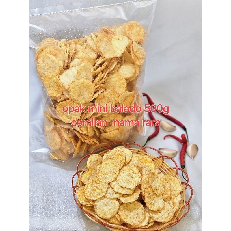 

Opak mini/ Opak medan balado 500gr