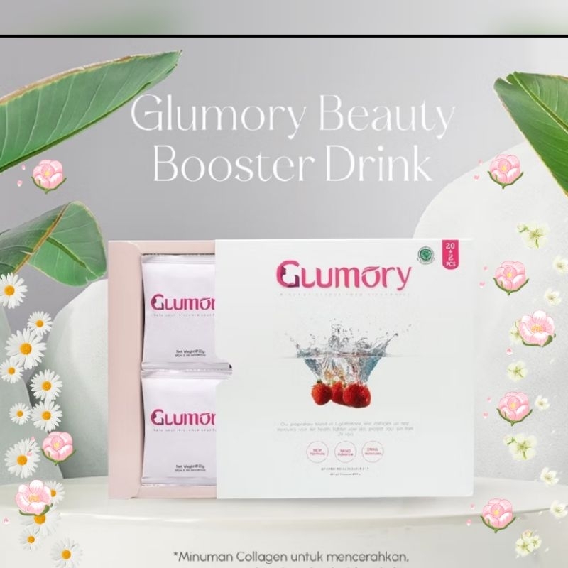 GLUMORY BOOSTER DRINK & GLUTIVA COLLAGEN BY GLUMORY