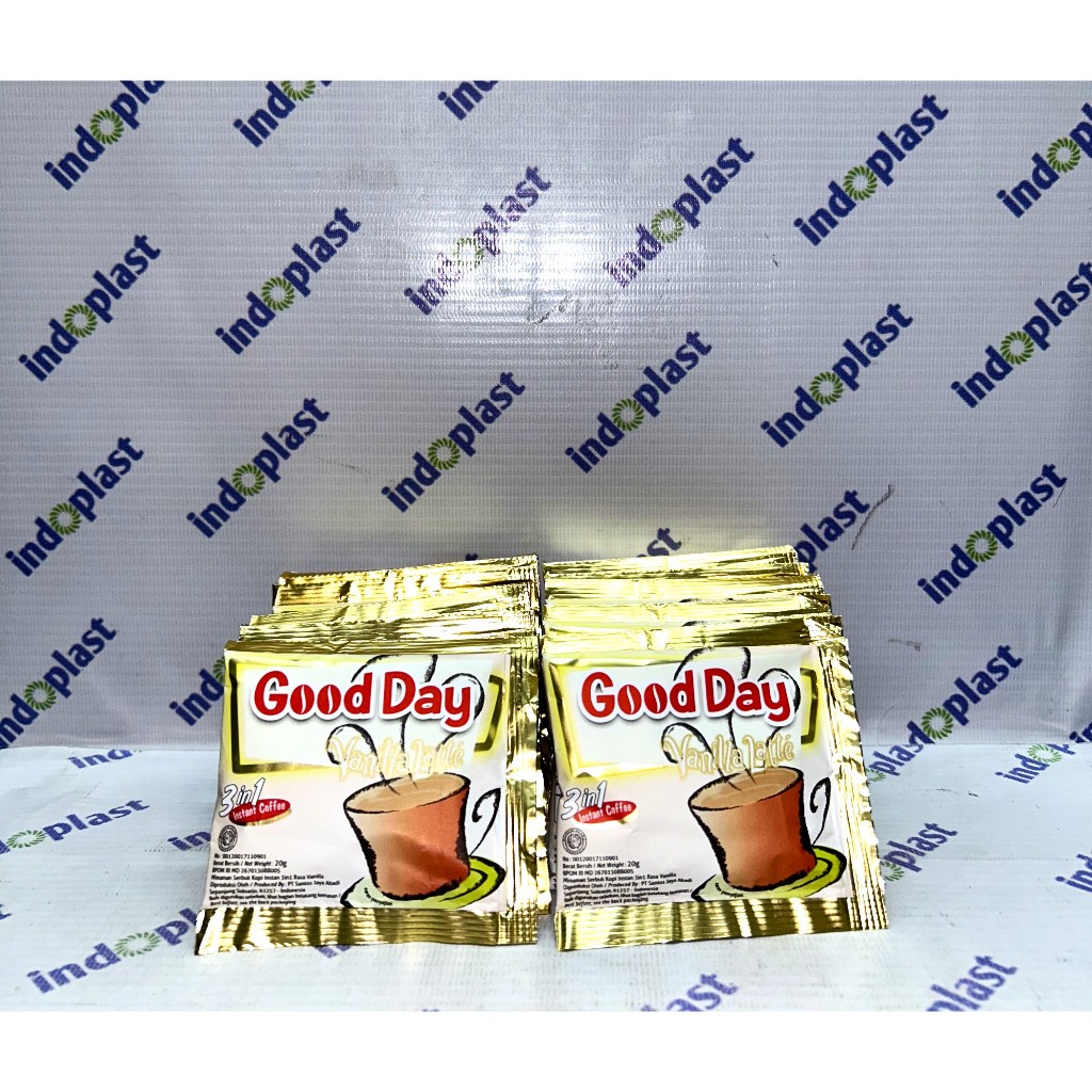 

GOOD DAY 3IN1 VANILLA LATTE ISI 10 SACHET X 20 GR - KOPI