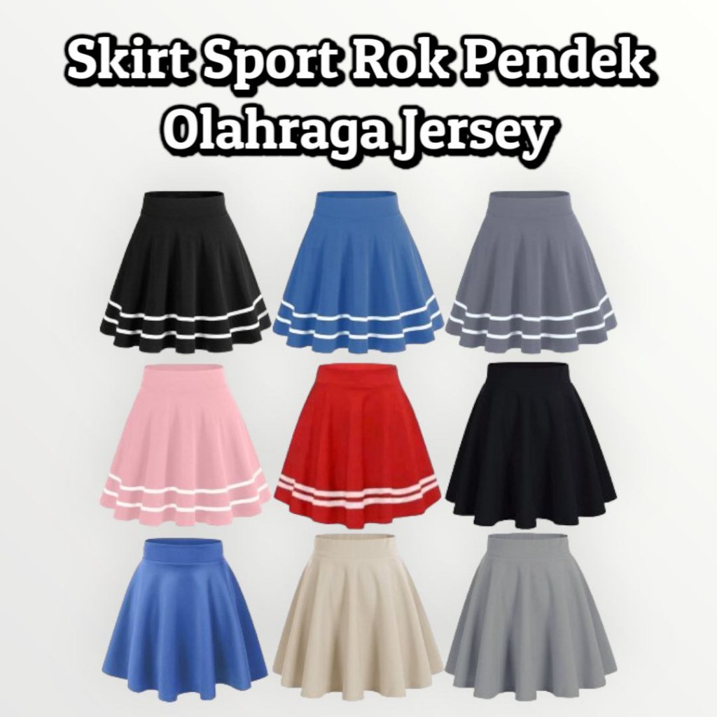 Rok Mini Kekinian Rok Pendek Mini Skirt Casual