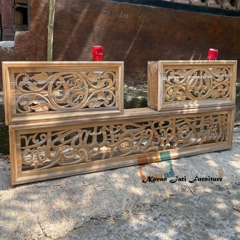 loster ukir kaligrafi | loster jendela dan pintu | ukuran bisa custom