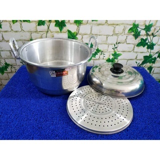 set (isi 6 pcs) PANCI DANDANG 22CM SARANGAN EAGLE / JAWA ALUMINIUM UNTUK KUKUS MAKANAN NASI KUE REBU