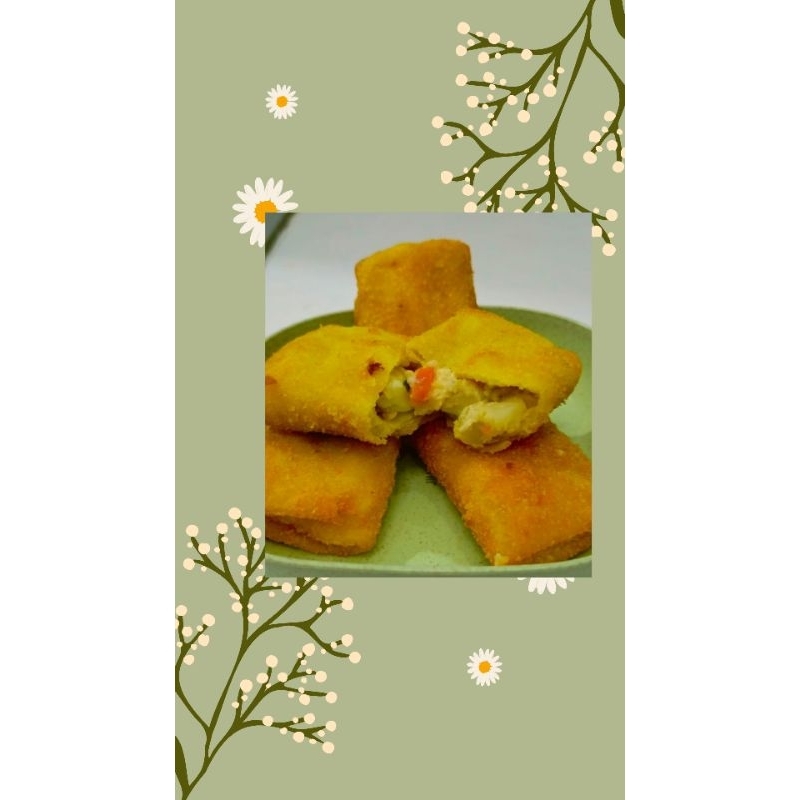 

Risoles Ragaut Ayam isi 10 pcs