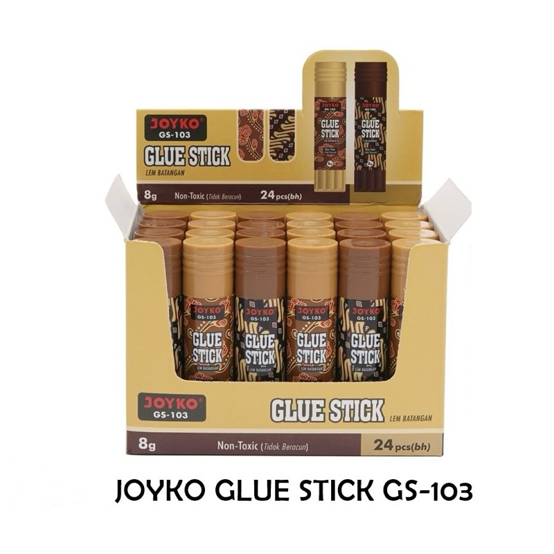 

Lem Stick Batik Joyko GS-103 / Lem Batangan 8gr (1 pcs)