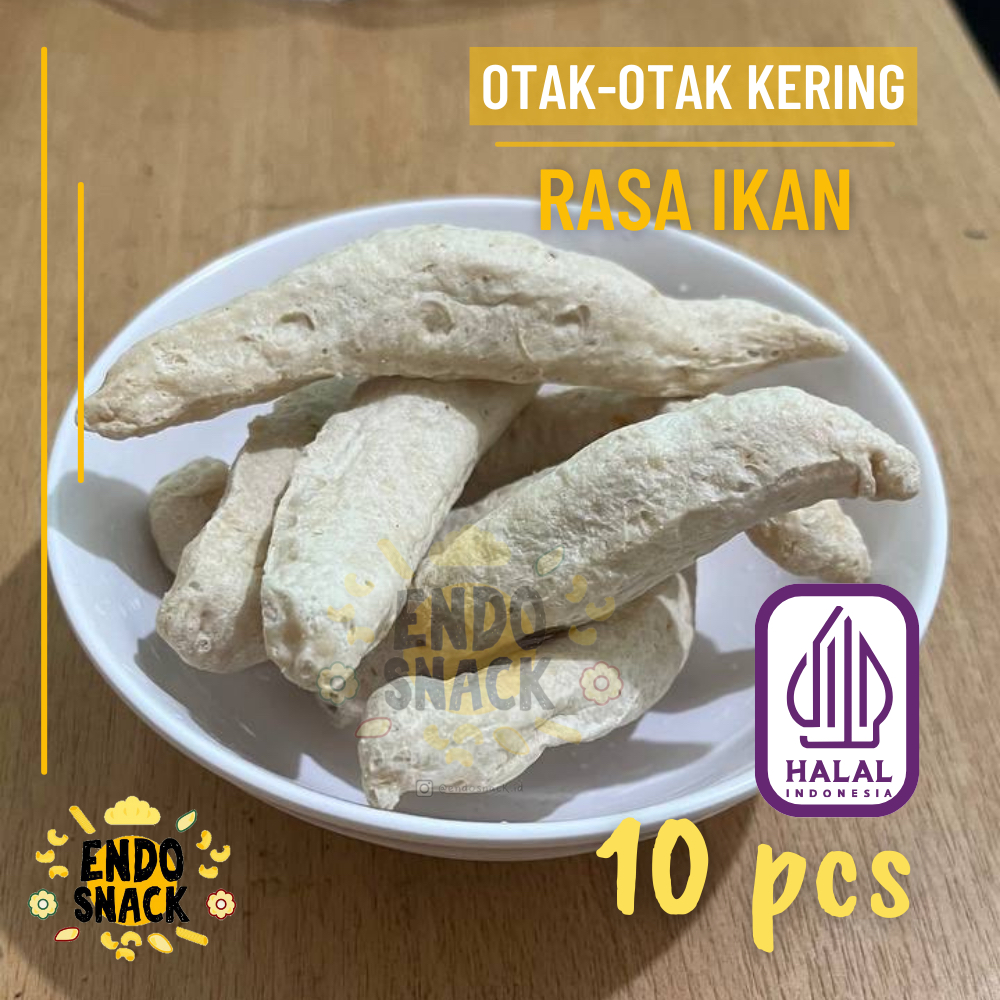 

Otak-otak kering TAKRING isi 10 pcs untuk topping seblak dan baso aci