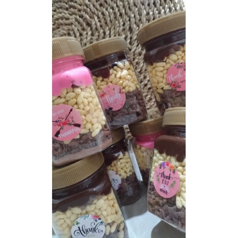 

choco jar / fun melt crispy mama choco/ crispy choco jar /camilan sereal coklat