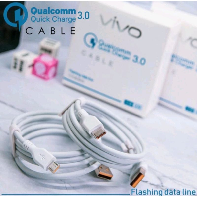 KABEL DATA CHARGER VIVO 3.0A FAST CHARGING OEM