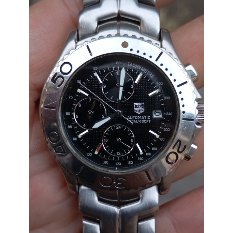 jam tangan t4g heur automatic multifungsi non ori second bekas
