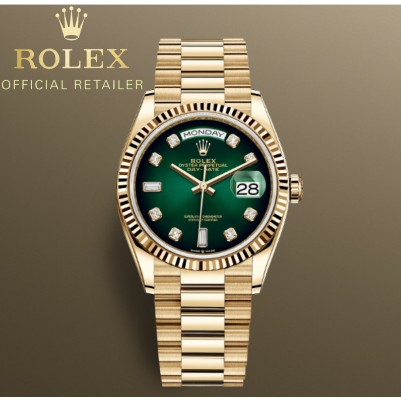 (Garansi 24 bulan)jam tangan wanita Rolex  m128238-0069 PROMO JAM TANGAN  WANITA GIFT SET KALUNG ANT