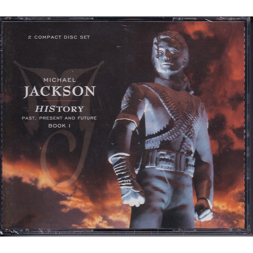 CD Michael Jackson - History Past, Present and Future Book I ORIGINAL