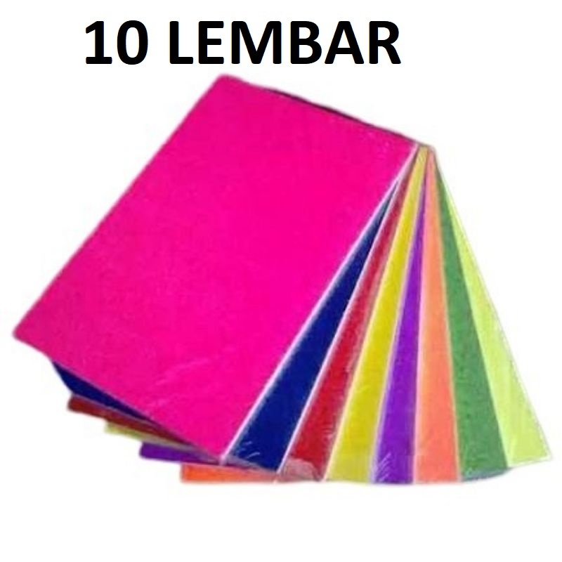 

(10 LEMBAR) Styrofoam Lembaran Warna Uk 30cm x 50cm
