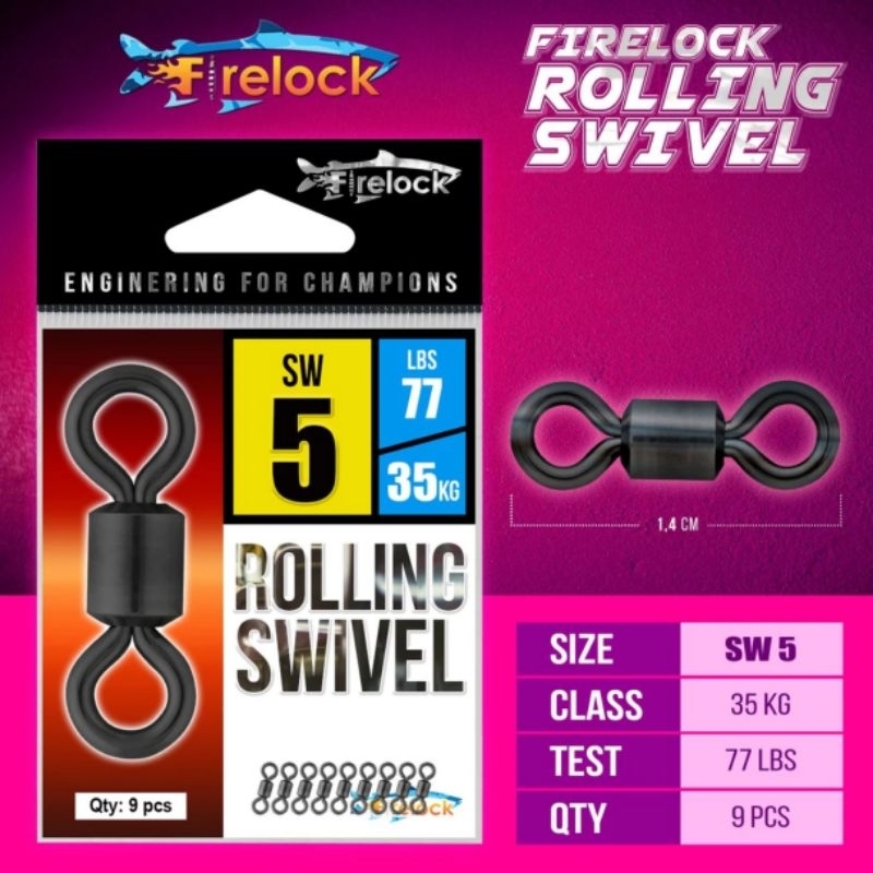 Rolling Swivel Salt Water Termurah - Kili Kili Pancing Air Laut