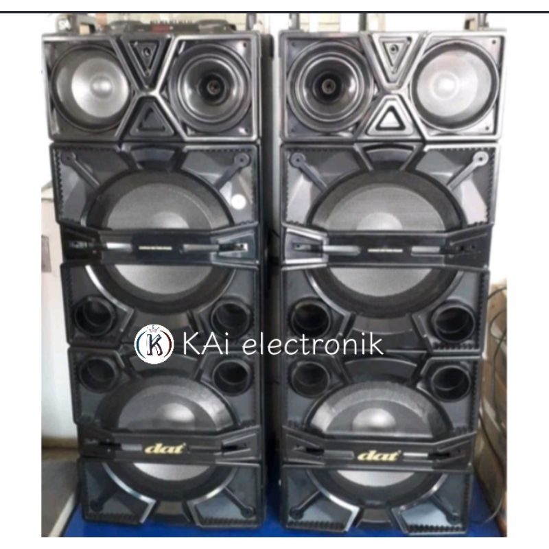 SPEAKER 15 INCI DAT DX152 DOUBLE SUBWOVER BLUETHOOTH