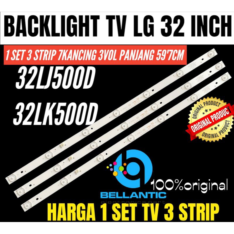 BACKLIGHT TV LCD LED LG 32 INCH 32LJ500D- 32LK500D