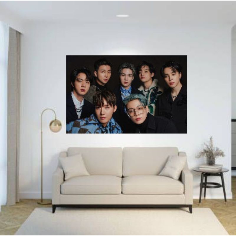 Poster Jumbo Foto BTS (hiasan dinding)