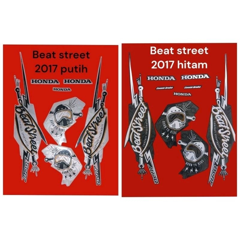 stiker body beat street 2017 striping beat street 2017