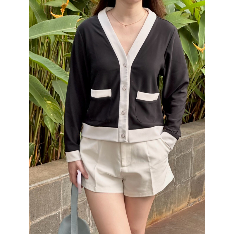 cloué - kelly cardigan | cardigan wanita lengan panjang / baju panjang wanita / cardigan wanita