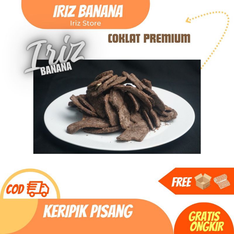 

1000gram KERIPIK PISANG COKLAT KHAS LAMPUNG IRIZ BANANA