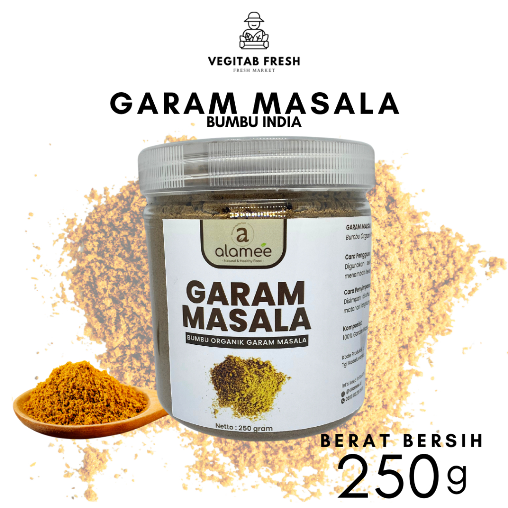 

Garam Masala Bumbu Dapur Masakan Indian Salt