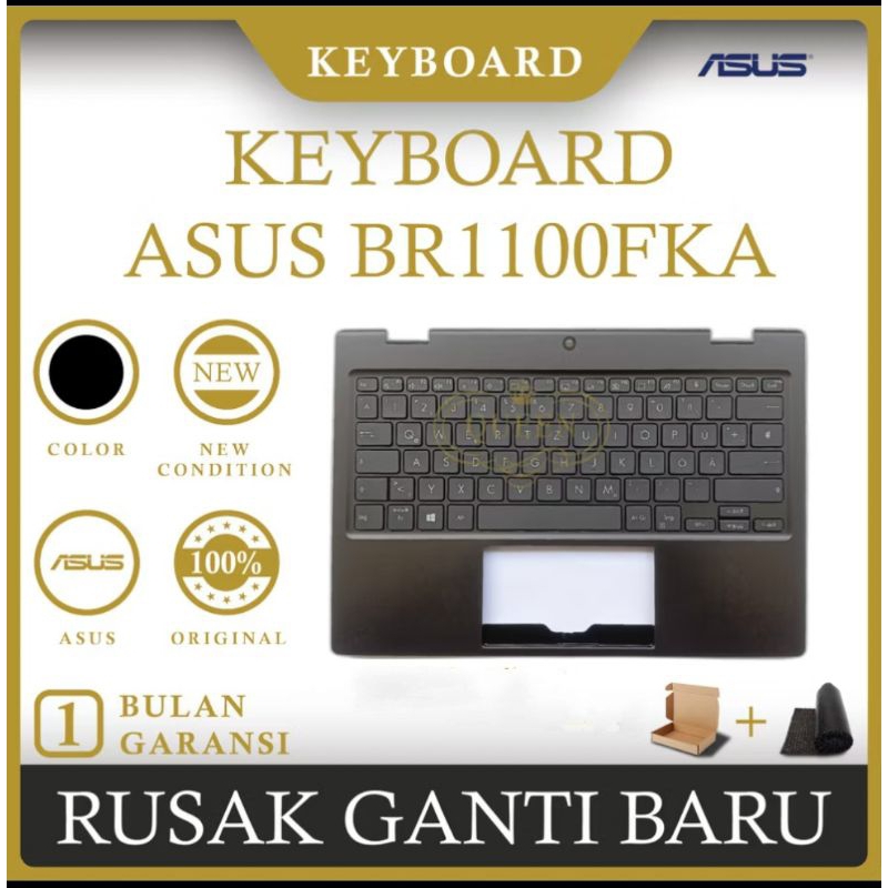 KEYBOARD FRAME LAPTOP ASUS BR1100 BR1100FKA ORIGINAL