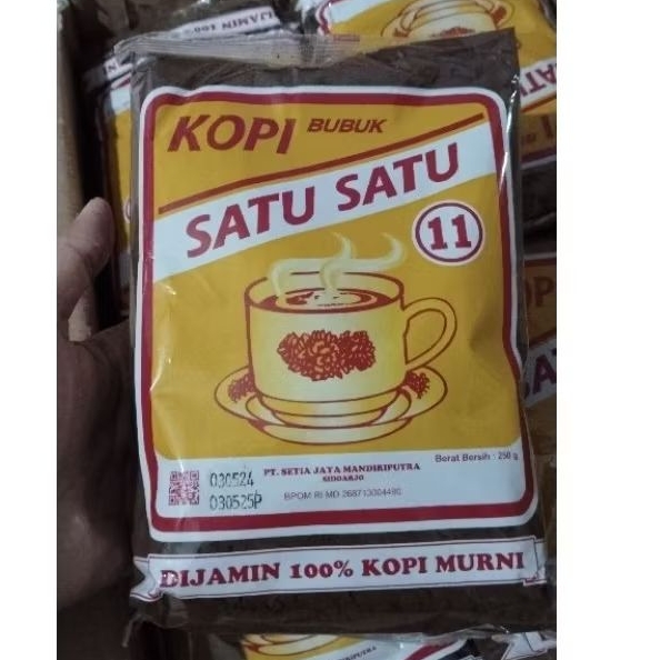 

kopi bubuk satu satu 250gr exp terbaru