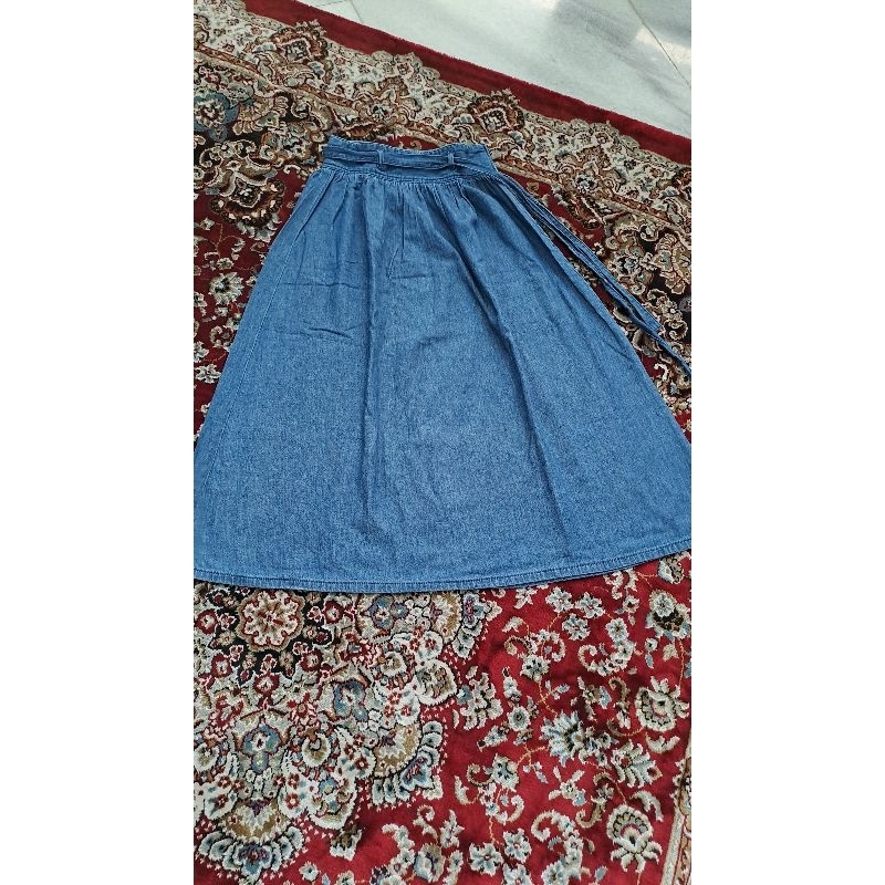 rok gu jeans preloved