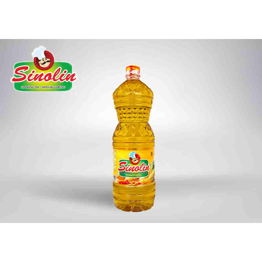 

Minyak goreng Sinolin kemasan Botol 0,9 ml & 1,8 L