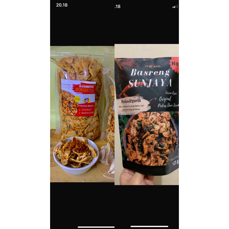 

Basreng Pedas Daun Jeruk