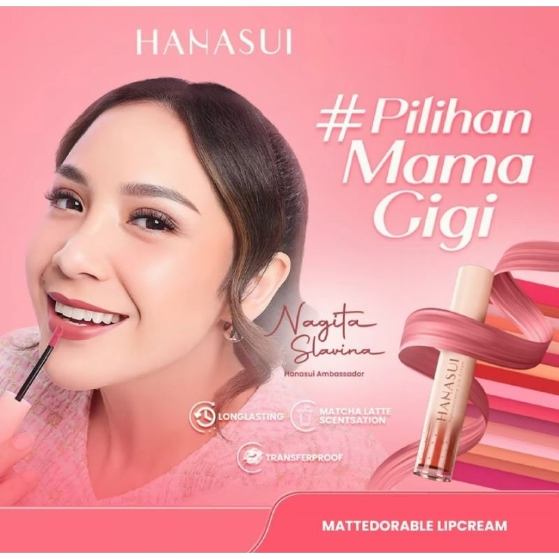 HANASUI LIPCREAM MATTEDORABLE // LIPCREAM HANASUI