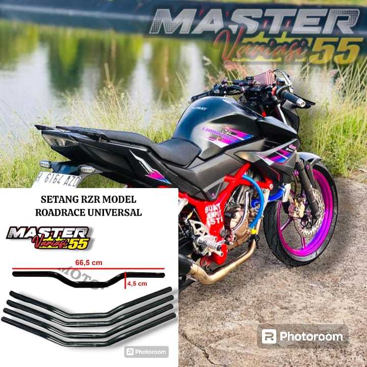 SETANG STANG STIR RZR UNIVERSAL NON RAISER PNP HONDA CB 150R NEW CB 150R OLD LAMA DLL STANG RZR UNIV