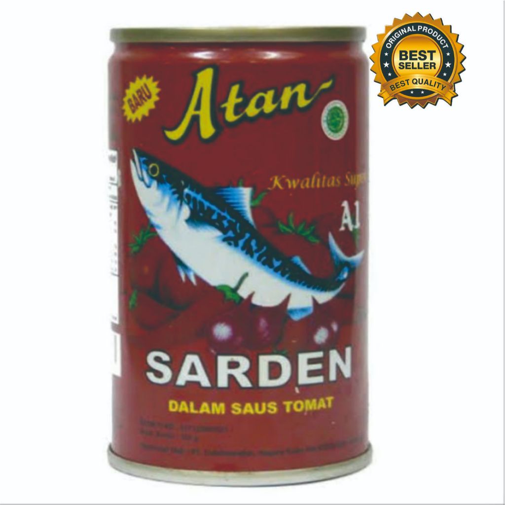 

ATAN SARDEN SAUS TOMAT 155G / Sarden Atan 155 Gram