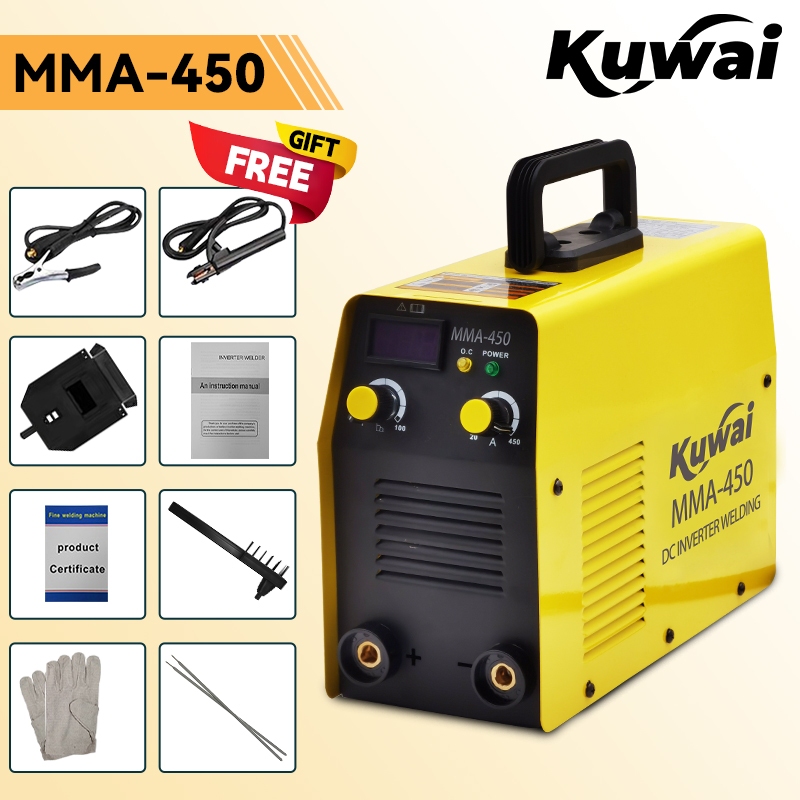 Mesin Las MMA-450/400 Inverter mesin las listrik Portable IGBT Inverter Welding