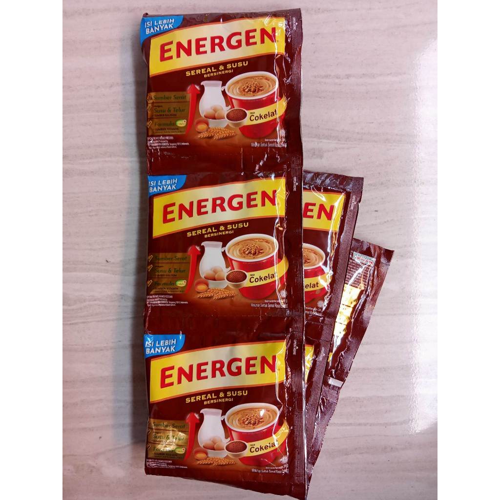 

Energen Susu Sereal Rasa Coklat 10 Sachet @35gr