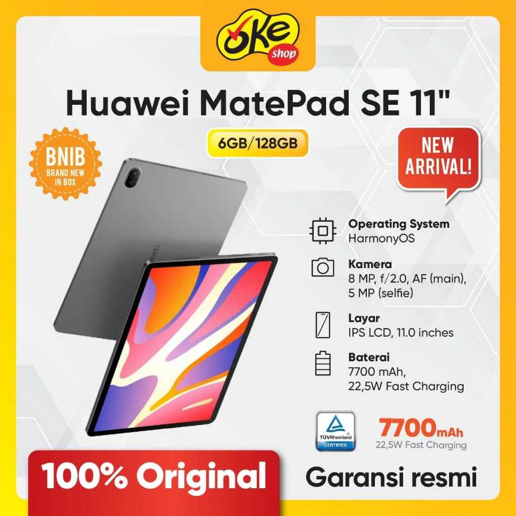 Huawei MatePad SE 11 - Garansi Resmi