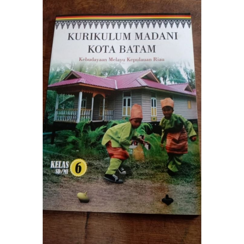 Buku Kebudayaan Melayu MADANI kelas 6 SD/MI