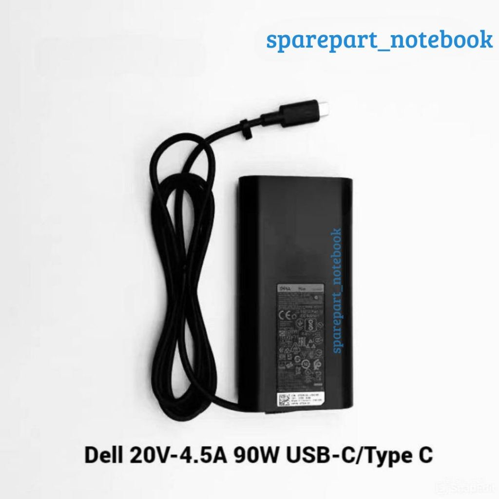 Adapter Dell 90W XPS 15 9500 9510 Precision 5550 9420 2-in-1 Latitude