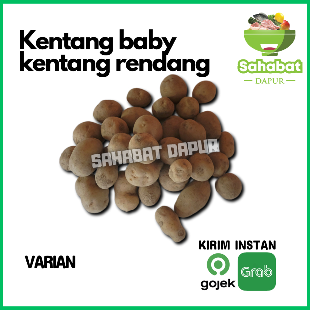 

Kentang Baby/Kentang Kecil/Kentang Rendang/Baby Potato - Sahabatdapur