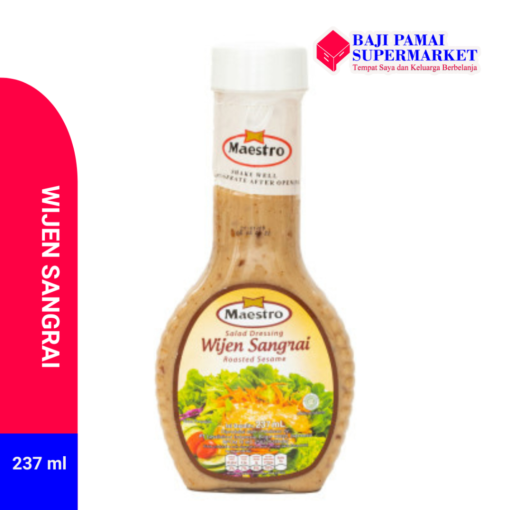 

Maestro Wijen Sangrai 237ml