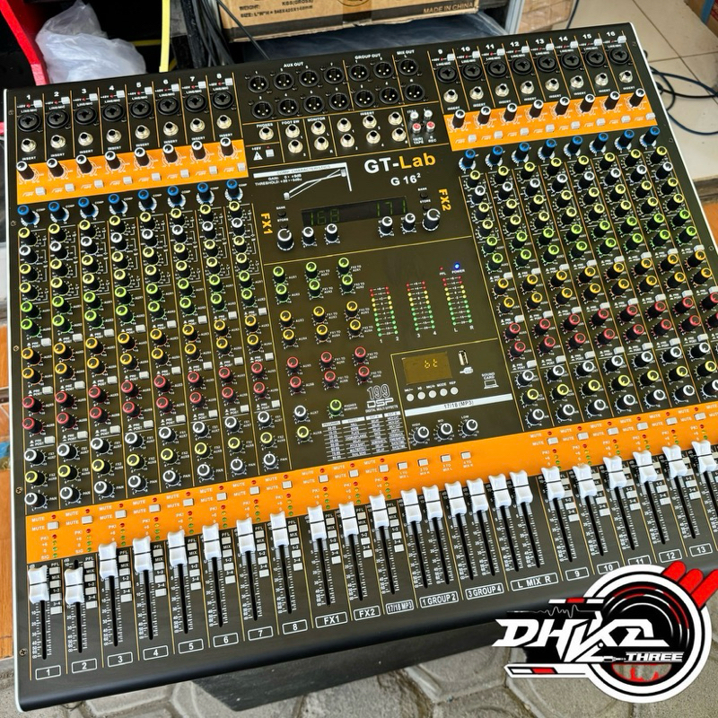 MIXER GT LAB 16 GEN 2 NEW DOUBLE EFFEK/ MIXER GT LAB 16 PLUS GEN 2 / Mixer Gt Lab 16 gen 2 New Doubl