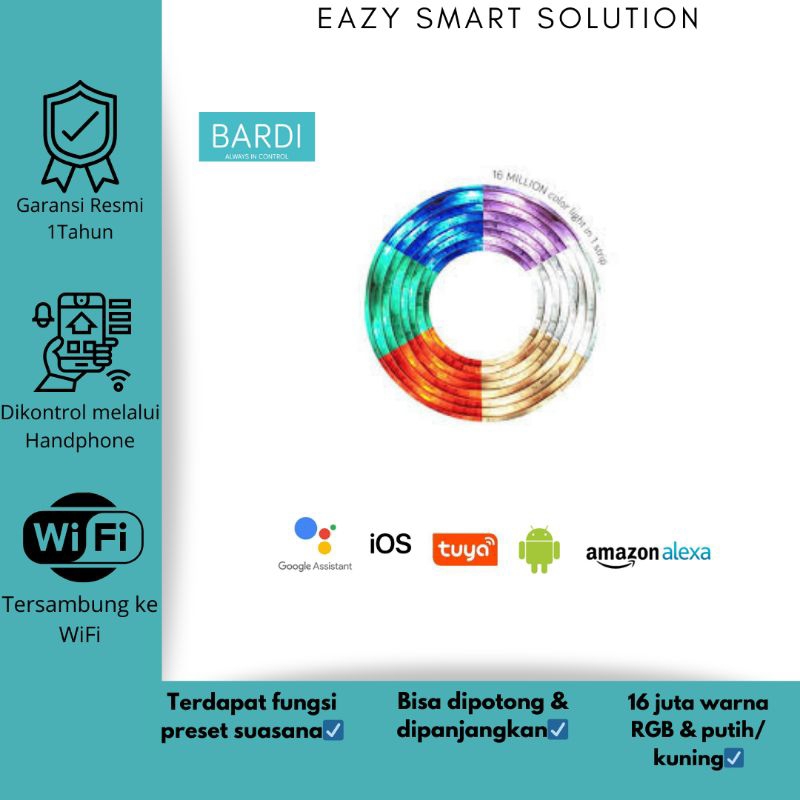 BARDI LED Strip RGBWW - 2M