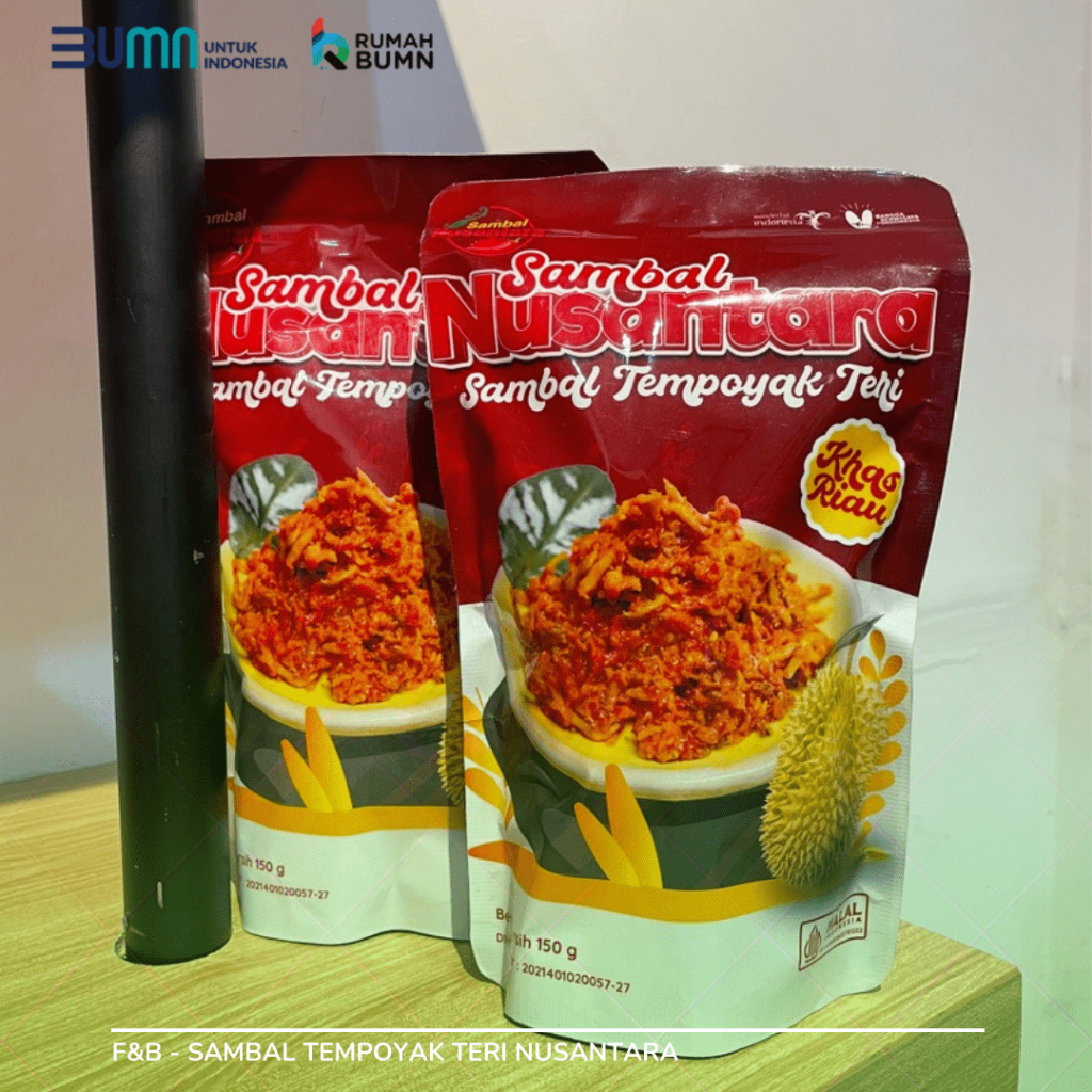 

Sambal Tempoyak Teri dari Sambal Nusantara Khas Nusantara l Rumah BUMN Pekanbaru