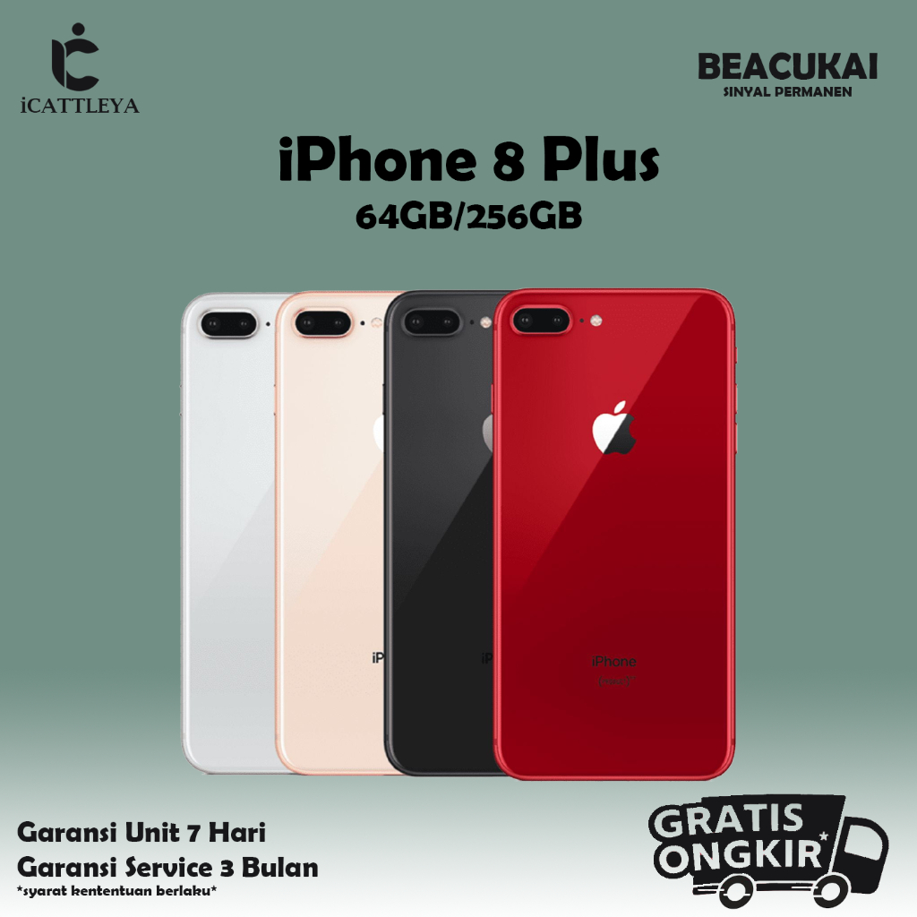 IPHONE 8 PLUS FULLSET MULUS LIKE NEW