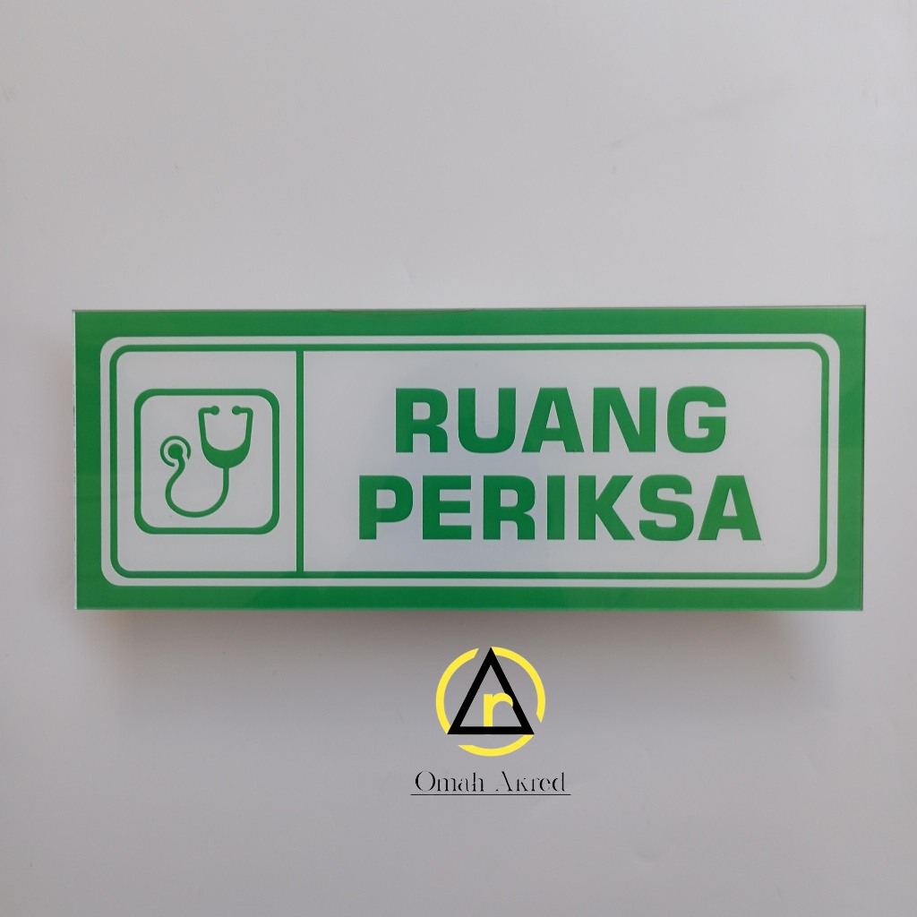 

Akrilik Ruang Periksa - Nama Ruang Akrilik - Rumah Sakit - Kesehatan