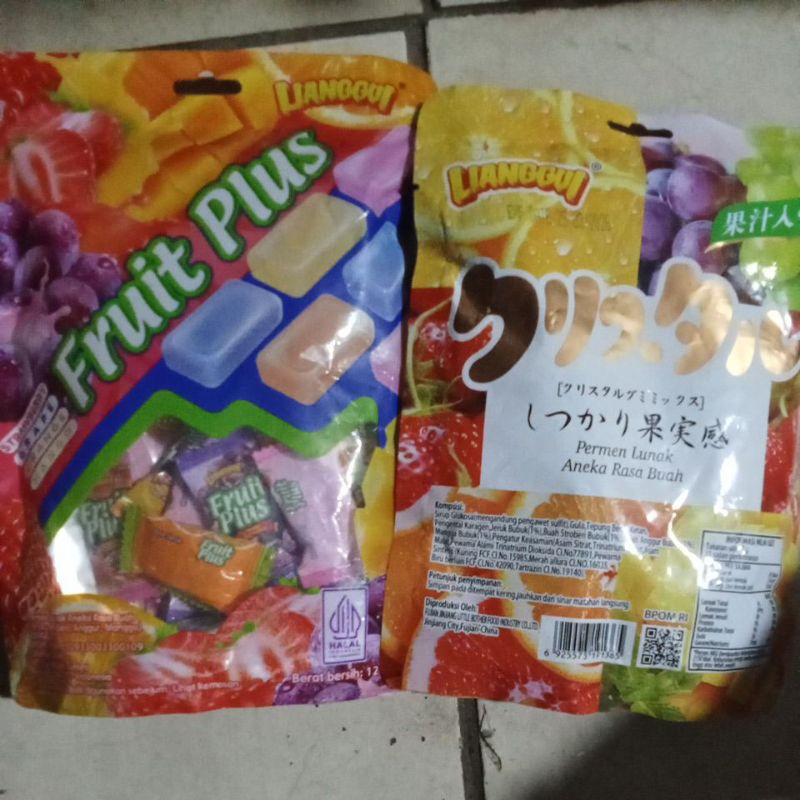 

Lianggul Permen Lunak Aneka Rasa Buah