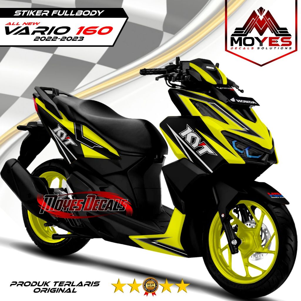 Decal Motor Vario 160 - Stiker Motor Vario 160 Fullbody Premium - Variasi Motor Honda Vario 160 2022