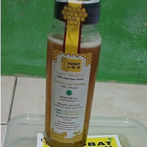 

madu murni RAW HONEY PREMIUM ORIGINAL 325 gram