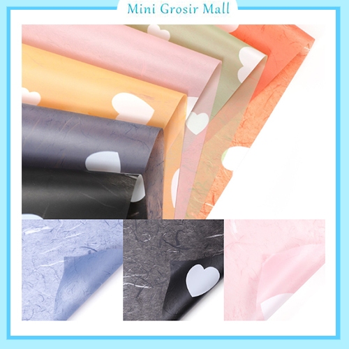 

Kertas Buket bunga Love Cellophane Flower wrapping Kb6091