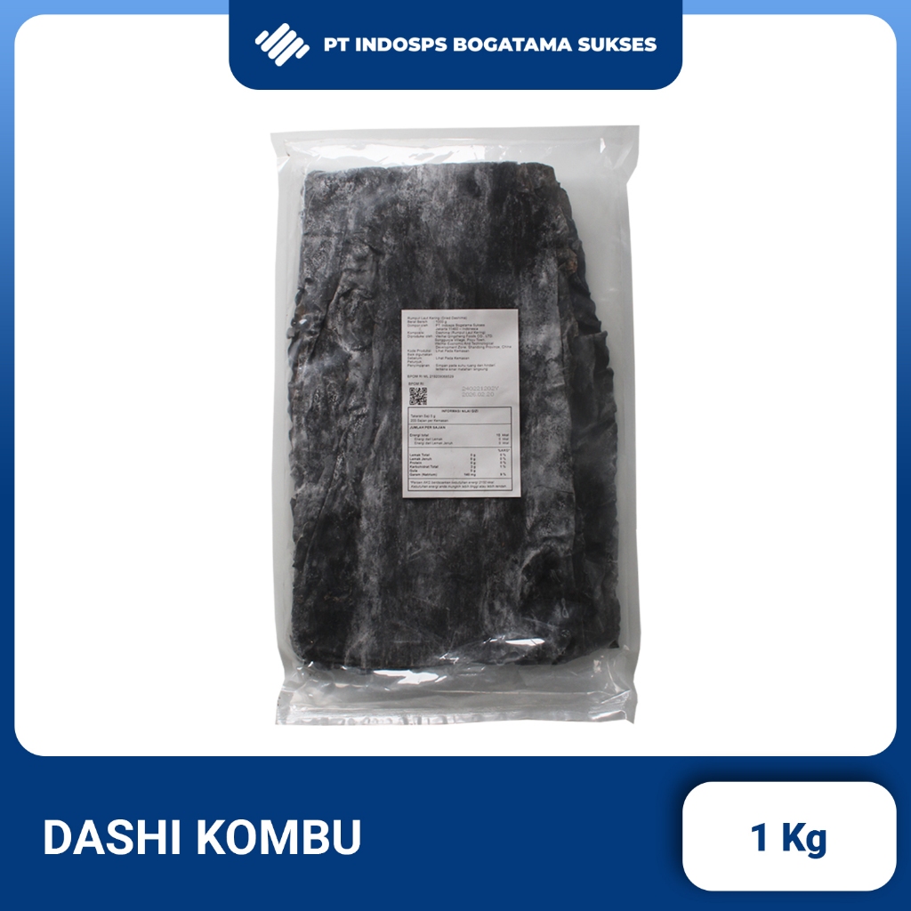 

Dashi Kombu 1Kg | Konbu | Rumput Laut