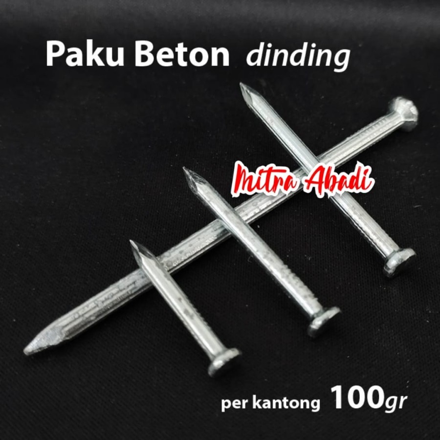 Paku Beton Tembok Dinding / Paku Cor Putih