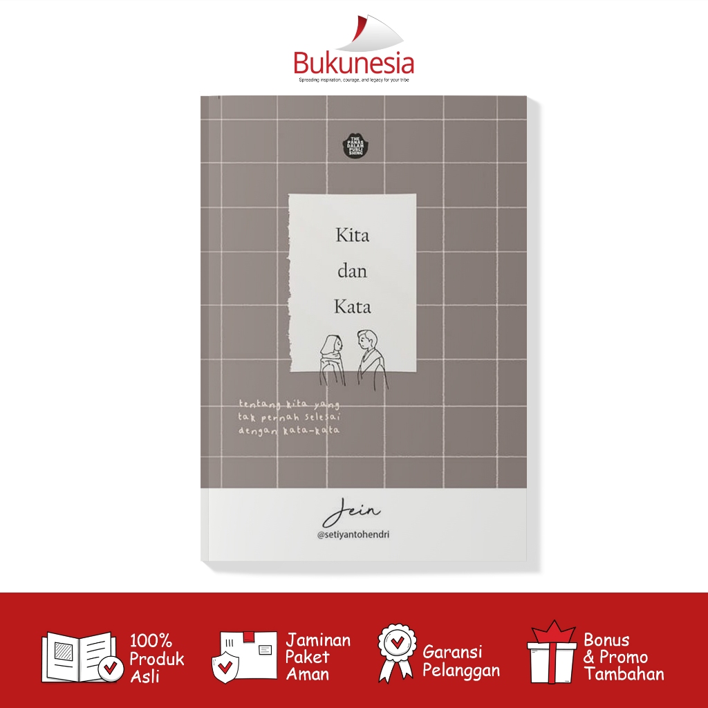 Buku Sajak Kutipan Kita Dan Kata - Jein